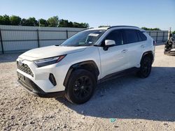 Salvage cars for sale at New Braunfels, TX auction: 2022 Toyota Rav4 SE