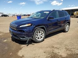 Salvage cars for sale from Copart Brighton, CO: 2016 Jeep Cherokee Latitude