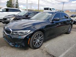 Salvage cars for sale from Copart Rancho Cucamonga, CA: 2019 BMW 330I