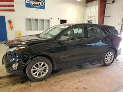 Salvage cars for sale from Copart Angola, NY: 2018 Chevrolet Equinox LS