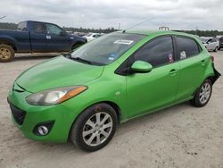 Salvage cars for sale from Copart Houston, TX: 2011 Mazda 2