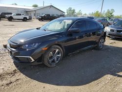 Salvage cars for sale from Copart Pekin, IL: 2020 Honda Civic LX