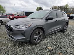 Salvage cars for sale at Mebane, NC auction: 2023 Ford Escape ST Line