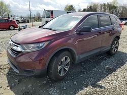 Vehiculos salvage en venta de Copart Mebane, NC: 2019 Honda CR-V LX