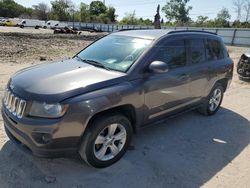 Salvage cars for sale at Riverview, FL auction: 2016 Jeep Compass Latitude