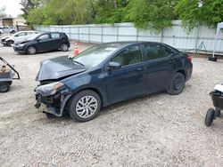 Salvage cars for sale from Copart Knightdale, NC: 2018 Toyota Corolla L