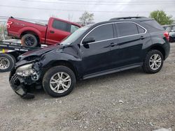 Chevrolet Equinox lt salvage cars for sale: 2017 Chevrolet Equinox LT