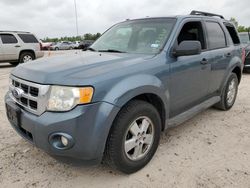 Salvage cars for sale at Houston, TX auction: 2011 Ford Escape XLT