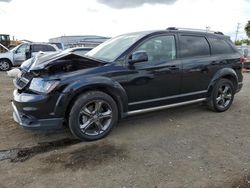 Salvage cars for sale from Copart San Diego, CA: 2015 Dodge Journey Crossroad