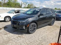Salvage cars for sale at Cahokia Heights, IL auction: 2022 Chevrolet Equinox RS