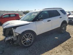 Ford Explorer Sport salvage cars for sale: 2016 Ford Explorer Sport