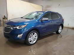 Salvage cars for sale at Davison, MI auction: 2019 Chevrolet Equinox Premier