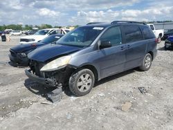 Salvage cars for sale at Cahokia Heights, IL auction: 2010 Toyota Sienna CE