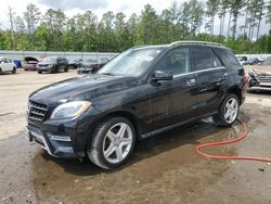 Mercedes-Benz m-Class salvage cars for sale: 2014 Mercedes-Benz ML 350 Bluetec