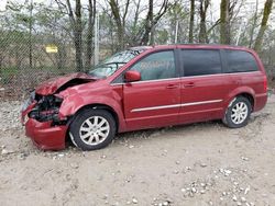 Salvage cars for sale at Cicero, IN auction: 2016 Chrysler Town & Country Touring