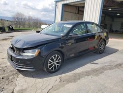 Salvage cars for sale from Copart Chambersburg, PA: 2017 Volkswagen Jetta SE