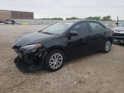 Salvage cars for sale at Kansas City, KS auction: 2018 Toyota Corolla L