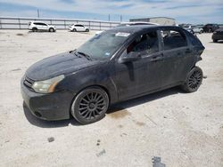 Salvage cars for sale at San Antonio, TX auction: 2011 Ford Focus SES