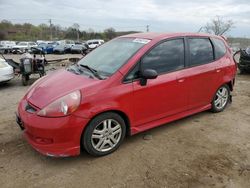 Salvage cars for sale at Baltimore, MD auction: 2007 Honda FIT S