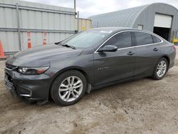 Salvage cars for sale at Wichita, KS auction: 2016 Chevrolet Malibu LT