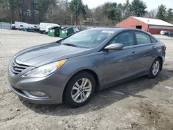 Salvage cars for sale from Copart Mendon, MA: 2013 Hyundai Sonata GLS