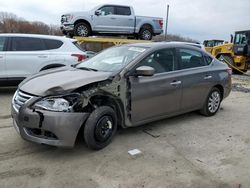 Salvage cars for sale at Windsor, NJ auction: 2015 Nissan Sentra S