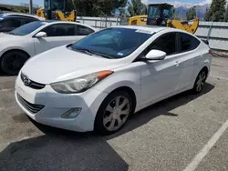 Salvage cars for sale from Copart Rancho Cucamonga, CA: 2012 Hyundai Elantra GLS