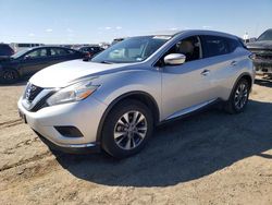 Salvage cars for sale at Amarillo, TX auction: 2017 Nissan Murano S