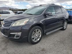 Salvage cars for sale from Copart Las Vegas, NV: 2015 Chevrolet Traverse LT