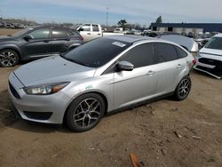 Ford Focus sel salvage cars for sale: 2017 Ford Focus SEL