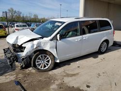 Salvage cars for sale at Fort Wayne, IN auction: 2019 Dodge Grand Caravan SXT