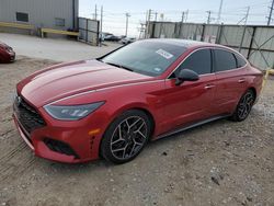 Salvage cars for sale from Copart Haslet, TX: 2022 Hyundai Sonata N Line