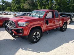 Salvage cars for sale from Copart Ocala, FL: 2021 Toyota Tacoma Access Cab