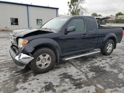 Salvage cars for sale from Copart Tulsa, OK: 2006 Nissan Frontier King Cab LE
