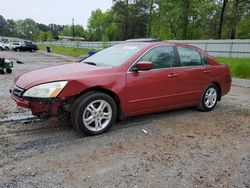 Salvage cars for sale from Copart Fairburn, GA: 2007 Honda Accord EX