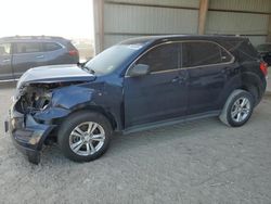 Salvage cars for sale at Houston, TX auction: 2016 Chevrolet Equinox LS