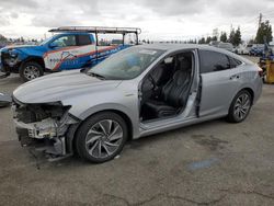 Honda Insight Touring salvage cars for sale: 2019 Honda Insight Touring