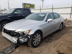 Salvage cars for sale from Copart Chicago Heights, IL: 2007 Lexus LS 460