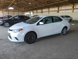 Vehiculos salvage en venta de Copart Phoenix, AZ: 2015 Toyota Corolla L