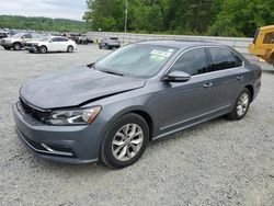 Salvage cars for sale at Concord, NC auction: 2016 Volkswagen Passat S