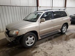 Salvage cars for sale from Copart Pennsburg, PA: 2005 Toyota Highlander Limited