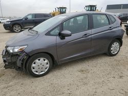 Salvage cars for sale at Nisku, AB auction: 2015 Honda FIT EX