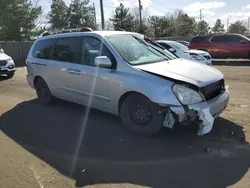 Salvage cars for sale at Denver, CO auction: 2007 KIA Sedona EX