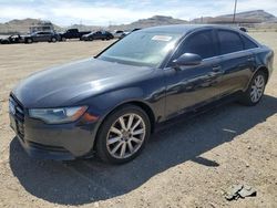 Salvage cars for sale at North Las Vegas, NV auction: 2013 Audi A6 Premium Plus