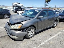 Salvage cars for sale from Copart Van Nuys, CA: 2007 Toyota Corolla CE