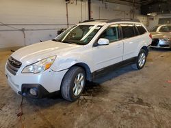 Salvage cars for sale from Copart Wheeling, IL: 2013 Subaru Outback 2.5I Limited