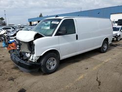 Salvage trucks for sale at Woodhaven, MI auction: 2019 Chevrolet Express G2500