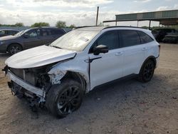 Salvage cars for sale at Houston, TX auction: 2021 KIA Sorento SX