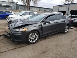 Vehiculos salvage en venta de Copart Albuquerque, NM: 2020 Ford Fusion SE