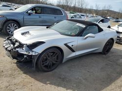 Chevrolet Corvette salvage cars for sale: 2016 Chevrolet Corvette Stingray Z51 3LT